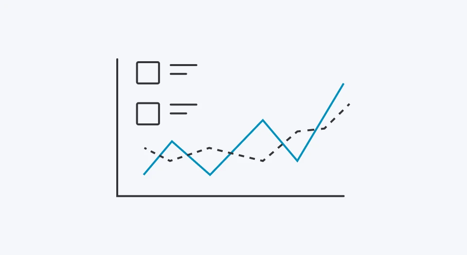 Icon Tradingtools auf einem Bildschirm