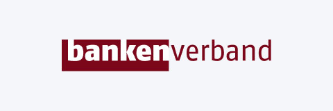Logo Bankenverband rot weiß