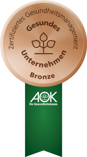 Auszeichnung AOK Gesundes Unternehmen