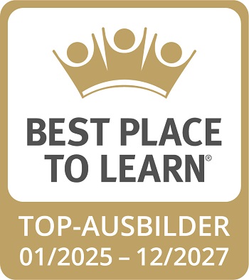 Auszeichnung Best Place to learn Top-Ausbilder