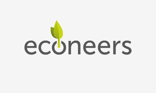 Logo Econeers auf hellgrauem Hintergrund